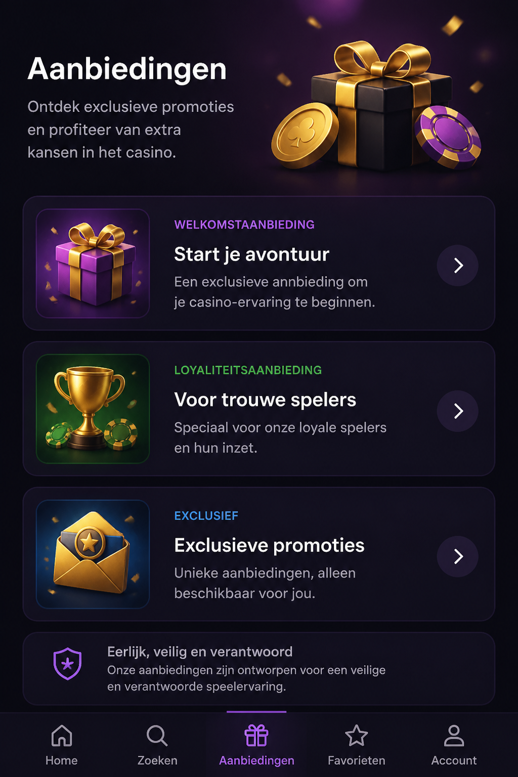 Hollywin Casino screen 2